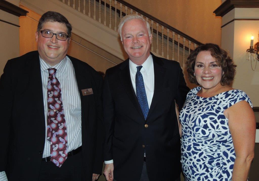 Rob and Laura with Justice Whalen